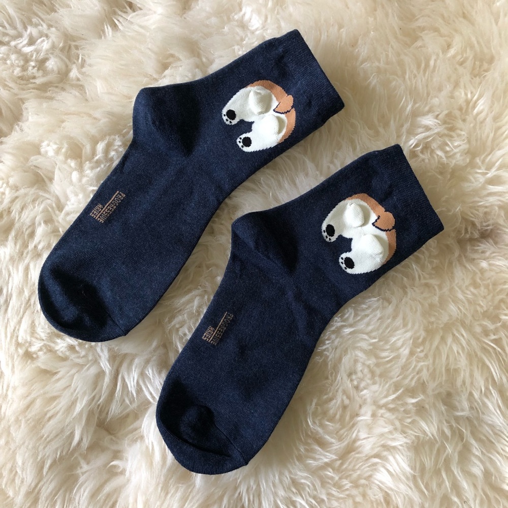 🐶 Corgi Dog Socks - Picture 2 of 8